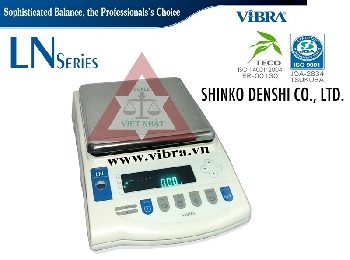 ớn ... VIBRA LN  series sử dụng lý  tưởng và phù hợp cho các phòng thí nghiệm, công nghiệp  nặng, và cân  vàng ( cân vàng, cân kim cương ..)Thống  kê chức năng cho QC & etc .. VIBRA LN series có chức năng  tự động  tính toán các số liệu thống kê khác nhau từ các kết quả cân đo.  Dữ liệu  này thể hữu ích cho việc kiểm soát chất lượng trong dây chuyền 